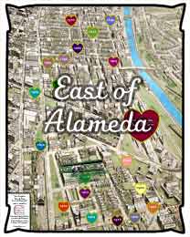 East of Alameda Map & Timeline